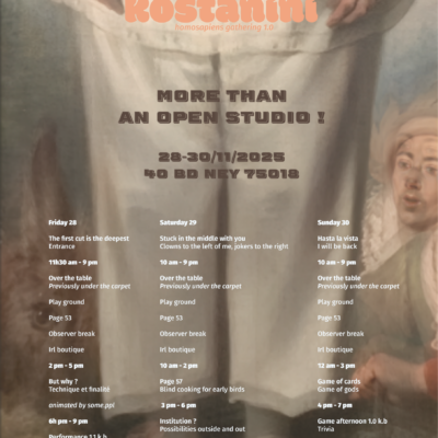 Kostanini : event poster